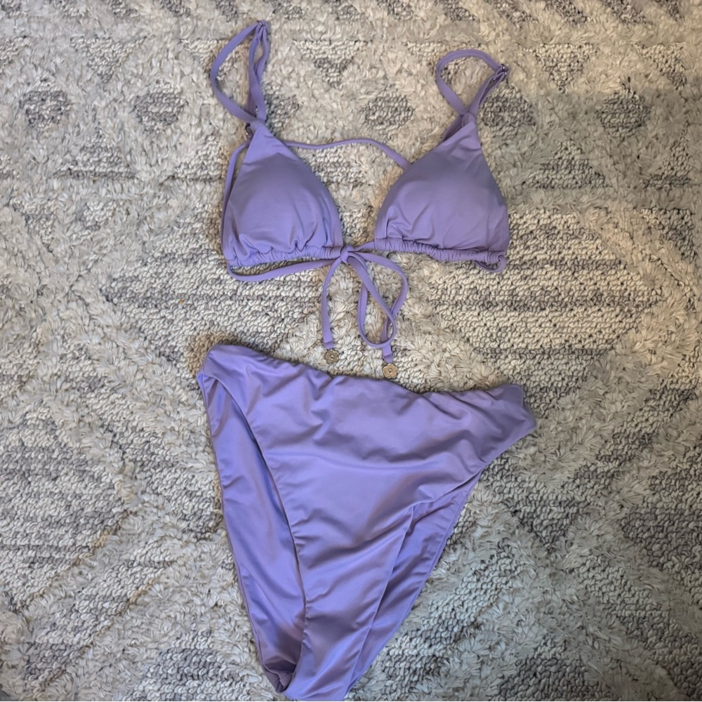 Dippin Daisy’s purple bikini